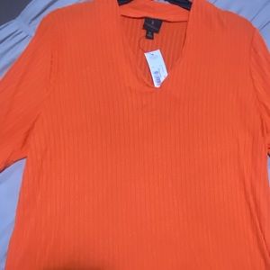 New Orange worthington tee